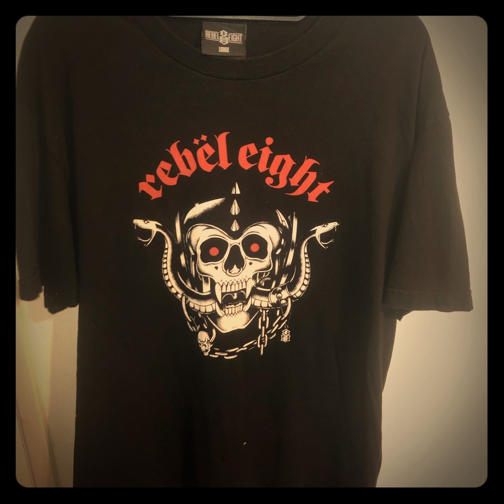 Rebel Eight Graphic Tee